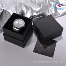 Chinese suppliers custom high end cardboard watch gift box With Sponge Cushion